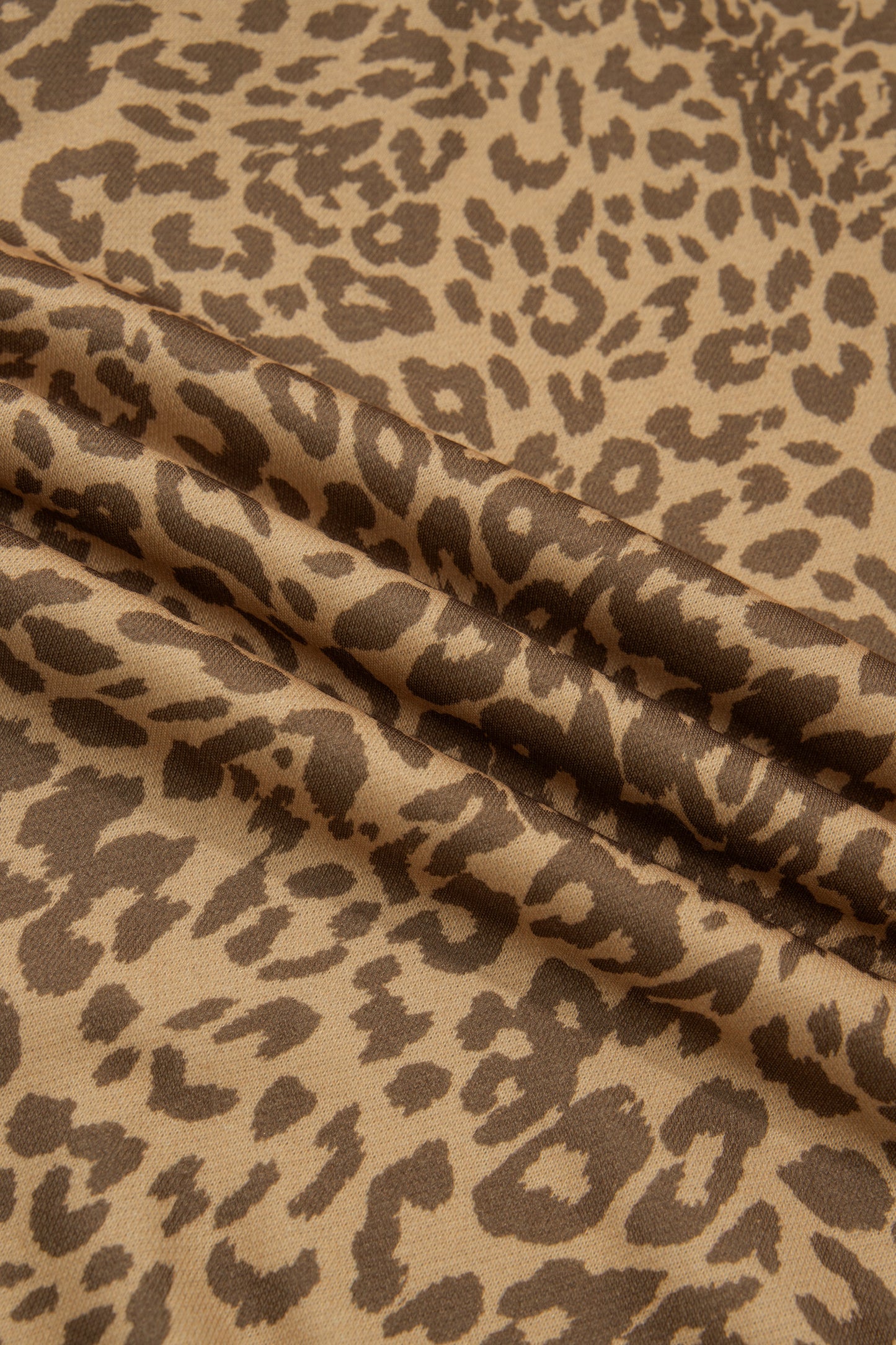 Plus Size Leopard Star Patch Jogger Pants Women 1X–4X