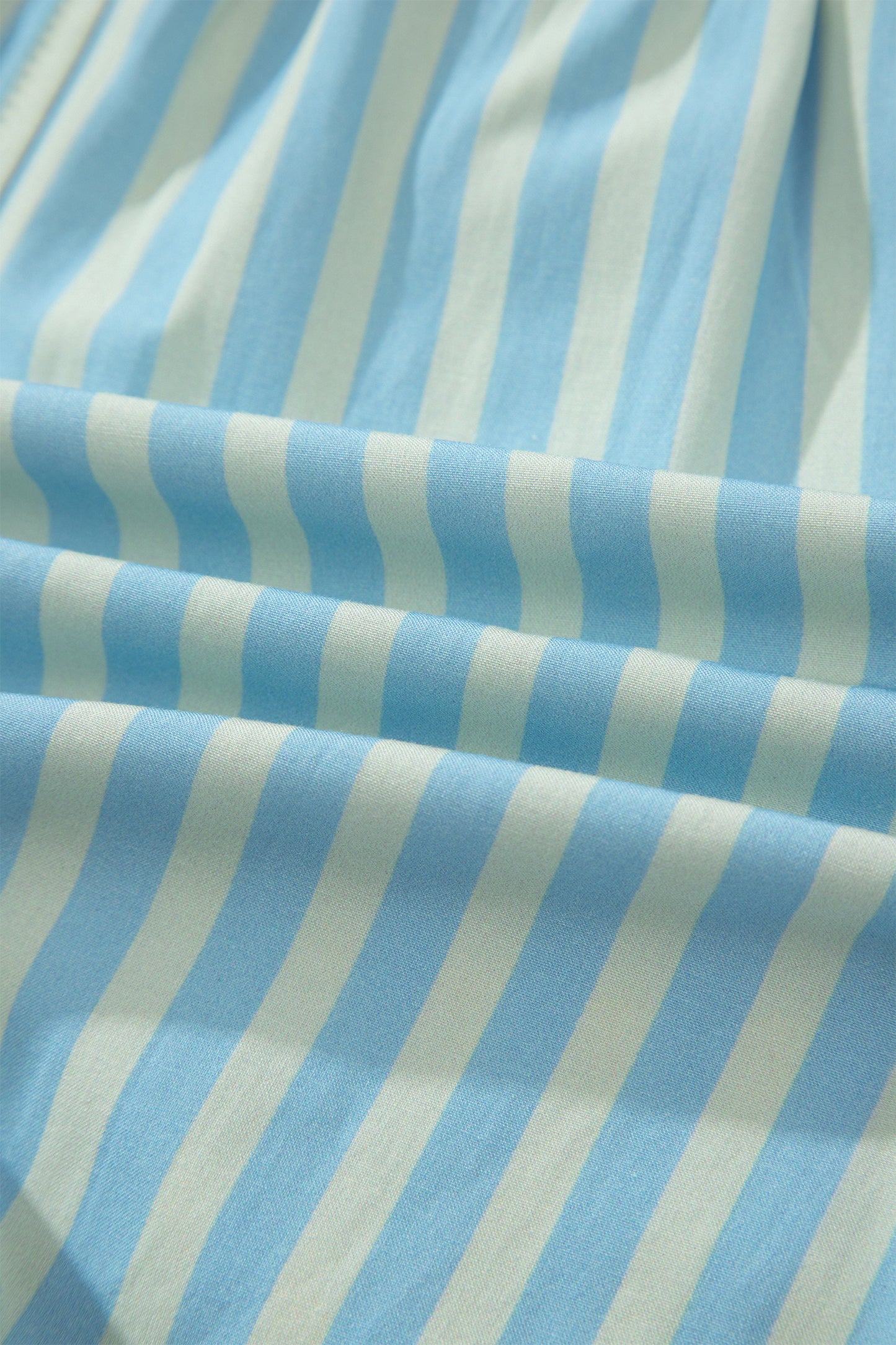 Striped Ruffle Trim Shorts Women S–XL
