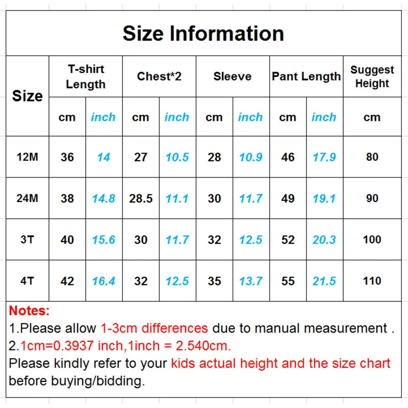 Baby Girls Clothing Set Winter Fashion Suit Cotton Tracksuit 1 2 3 4 Years