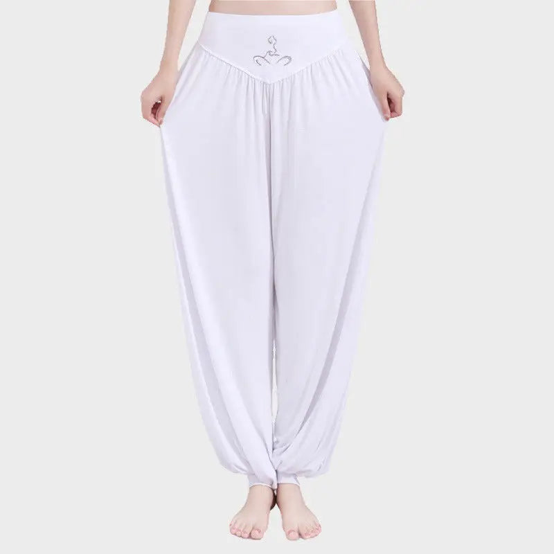 Women High Waist Athletic Harem Pant Baggy Bloom Pants Lantern Stretch Casual Comfy Pant . M-3X