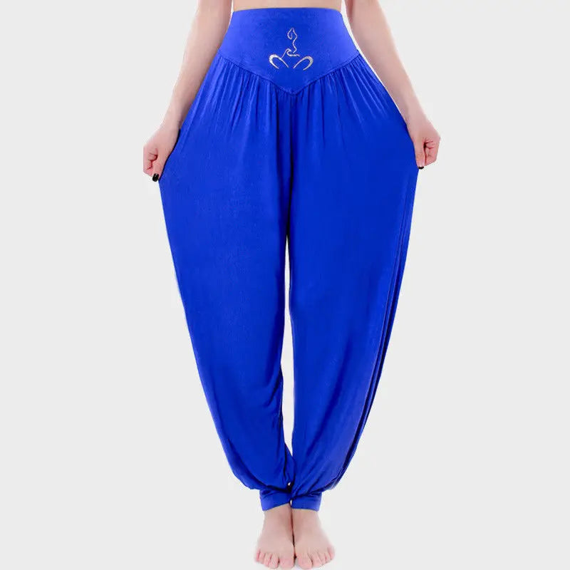 Women High Waist Athletic Harem Pant Baggy Bloom Pants Lantern Stretch Casual Comfy Pant . M-3X