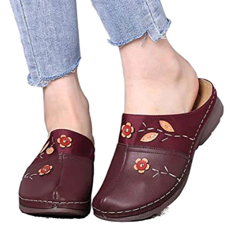 Fashion Simple Women Comfort Sandal/Shoe Closed Toe For Daily Wear
