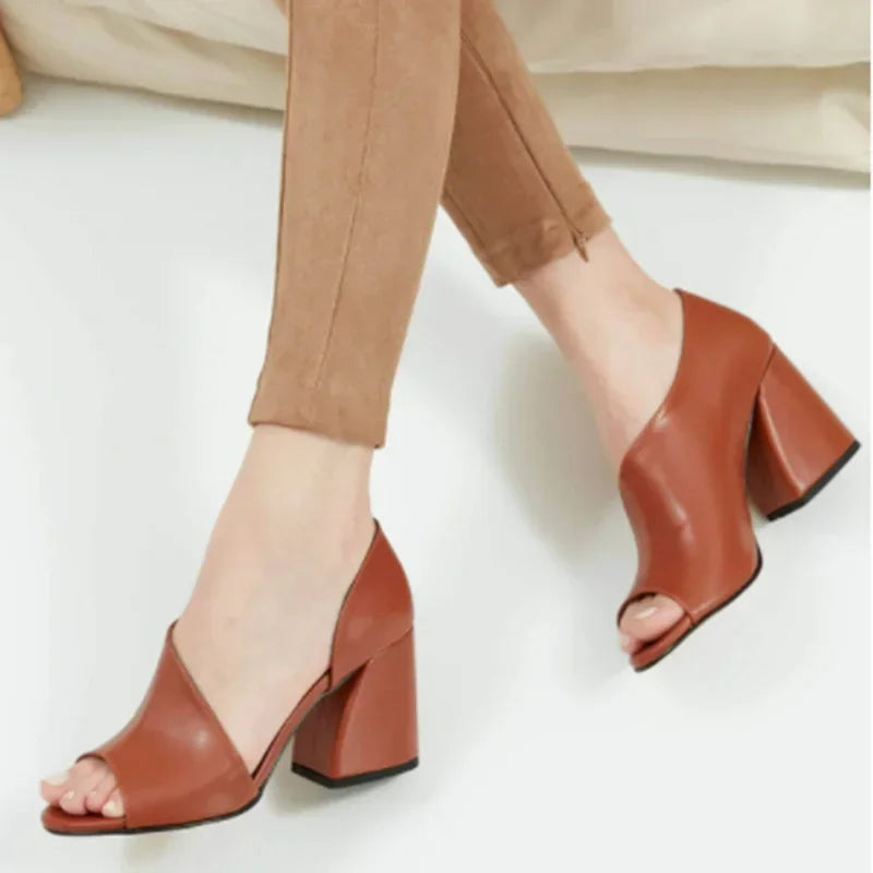 Fashion Shoes Open Toe Sexy Elegant Female Shoe