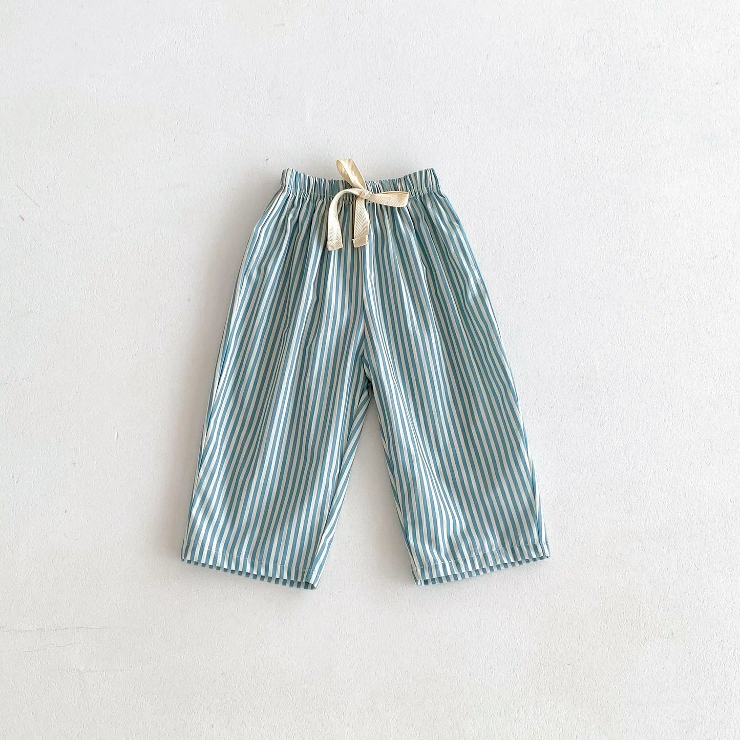 Fashion Striped Trousers For Children's Clothes Summer Thin Loose Casual Kids Harem Pants Toddler Costume Boys Girls Long Pant