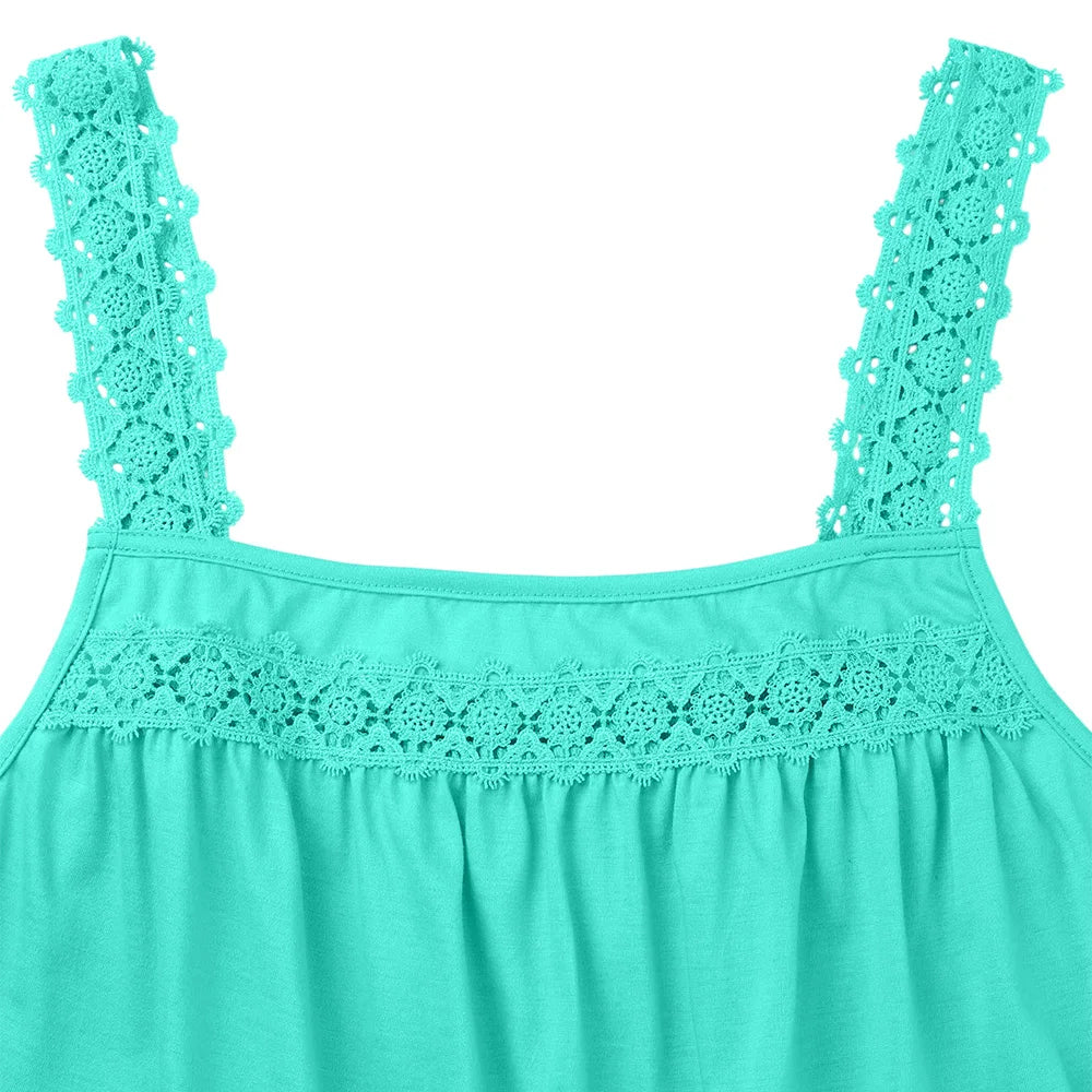 Plus Size Women's Summer Casual Tank .