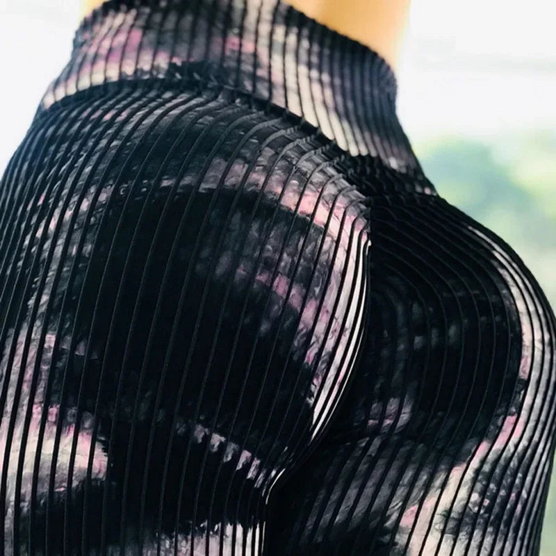 Women Seamless Yoga Pants Stretchy Gym High Waist Leggings
