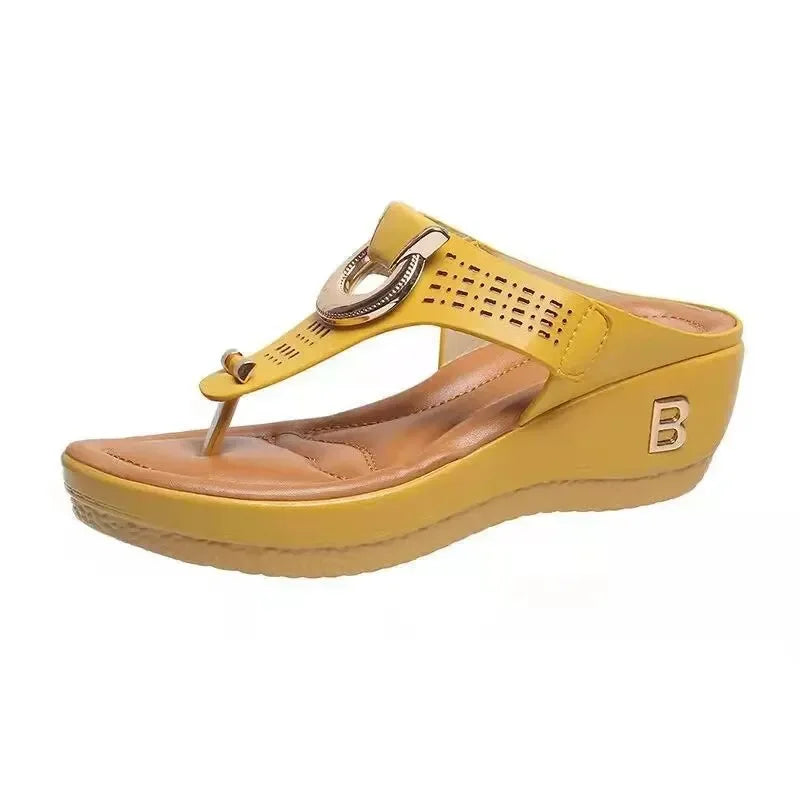 Summer Sandals Platform Wedges Non-Slip Open Toe Very Comfortable Shoes