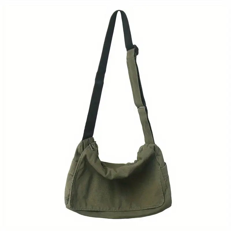Women's Messenger Vintage Handbag Canvas Shoulder Casual Hand /Cross-body Bag