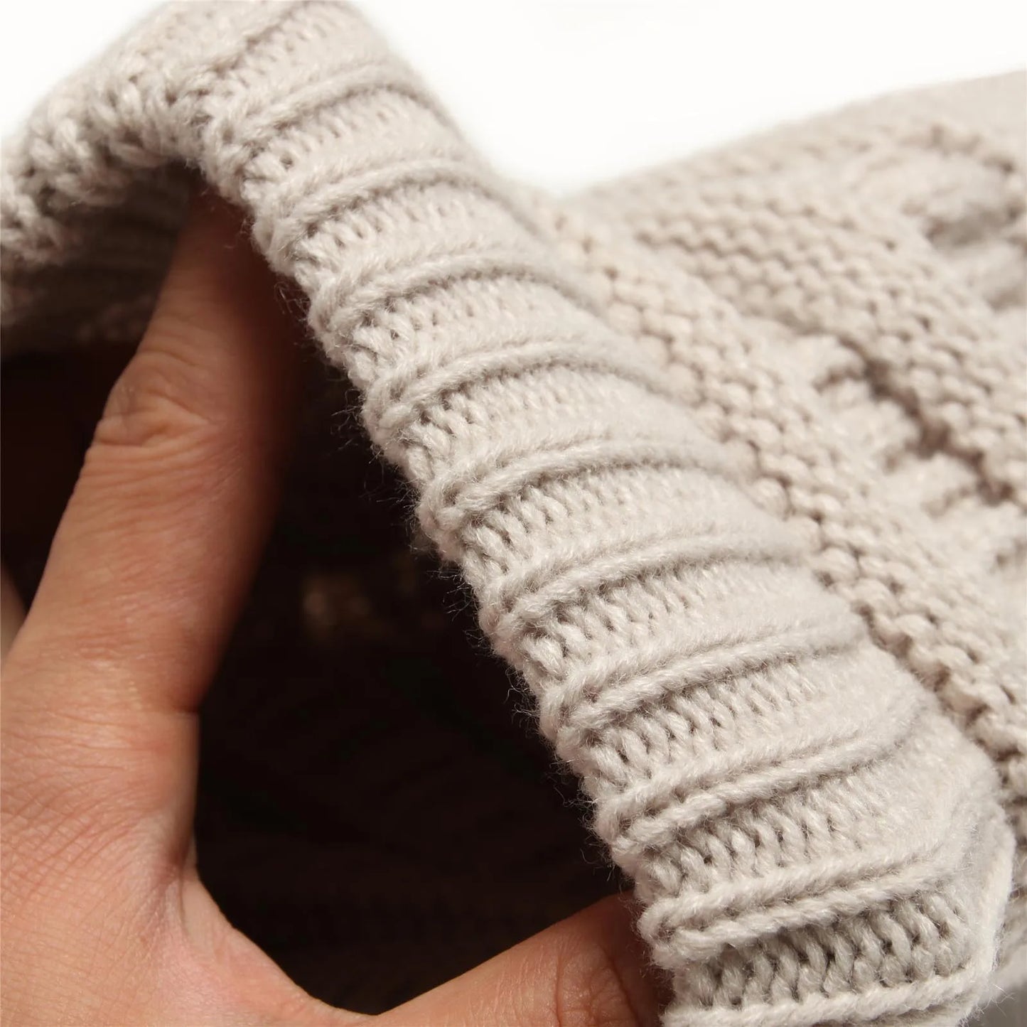 25 Color Solid Beanies Women Knitted Beanie Hat Fashion Autumn Winter Warm Hats Skullies Wool Cap for Women Wholesale