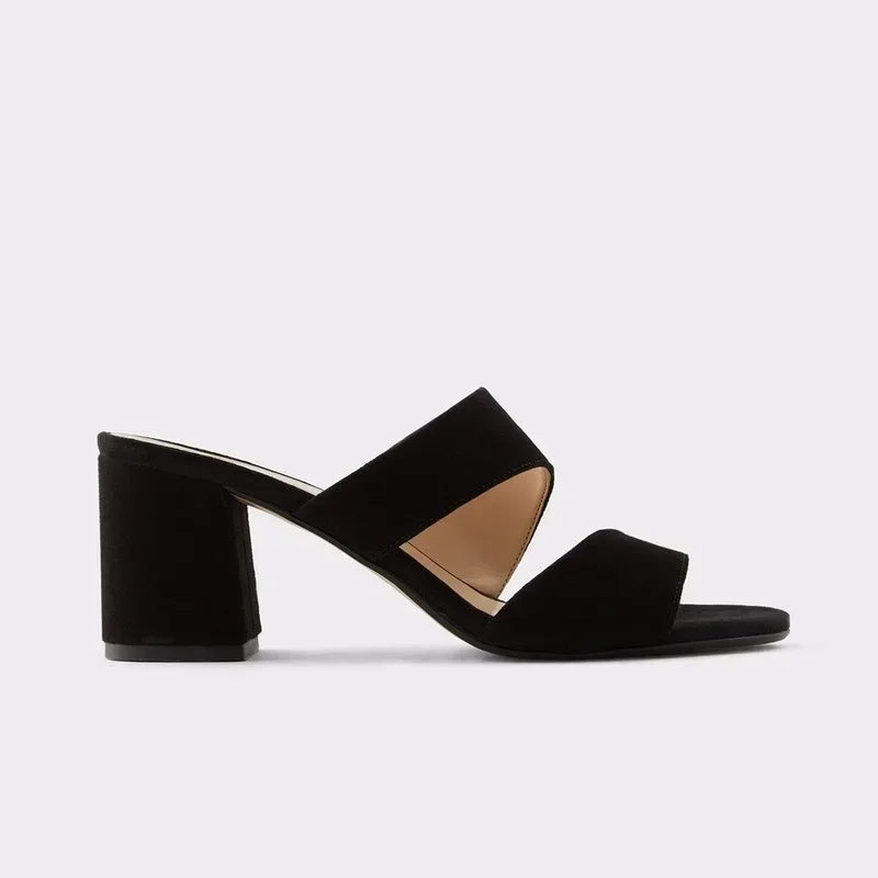 Summer Women's Fashion Sexy Open Toe Thick Heel Sandals Wedding Party Shoe