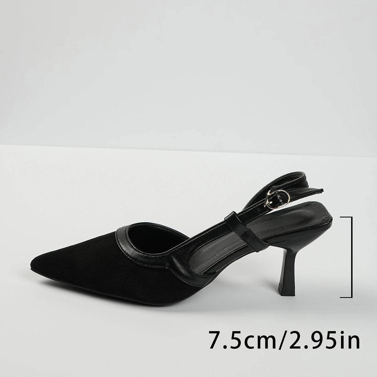Women Shoes Satin Pointed Sandals 2025 Summer Buckle Sexy High Heels. Sandalias Mujer Zapatos