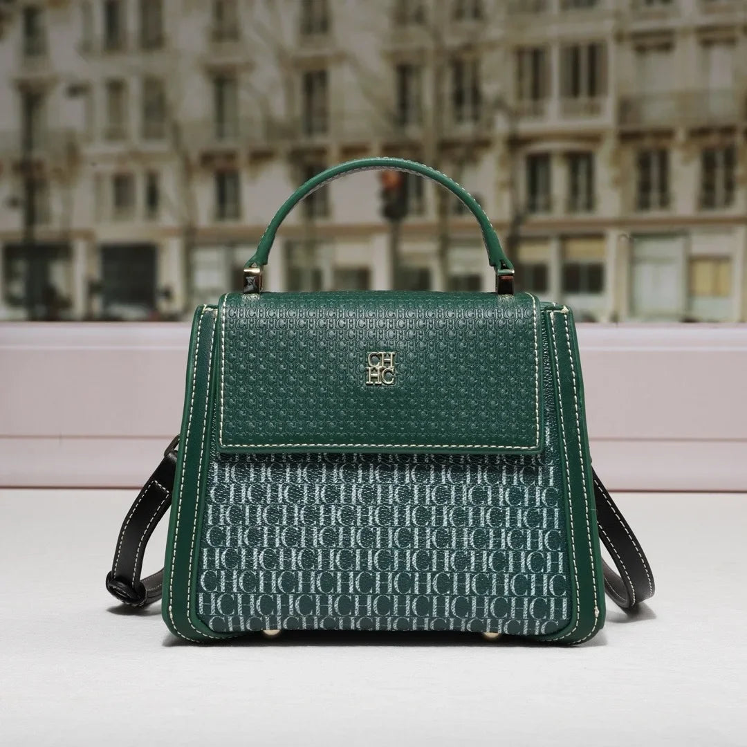 Luxury Leather Crossbody Bag - Designer Shoulder Handbag & Tote