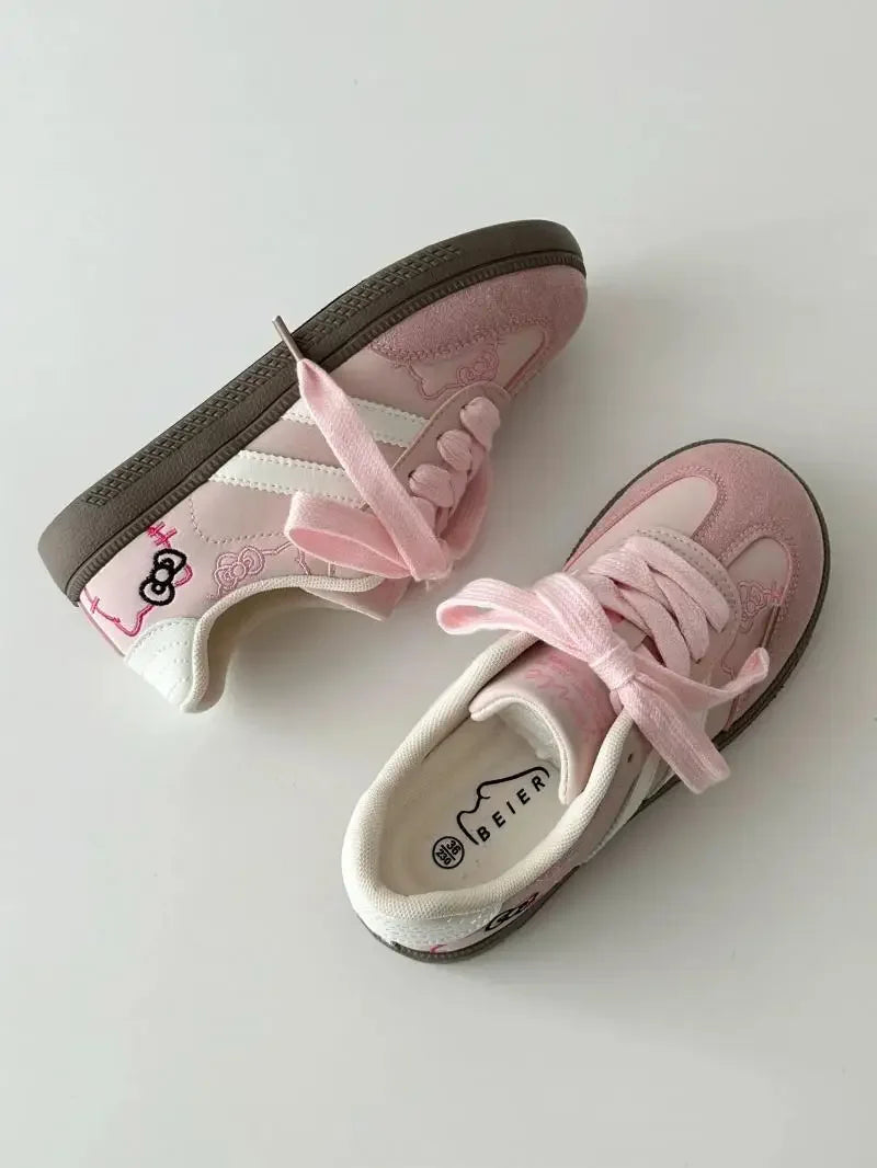 2025 New Girls/ladies Chunky Loafers Cute Trendy Training Shoes for School & Casual Wear.