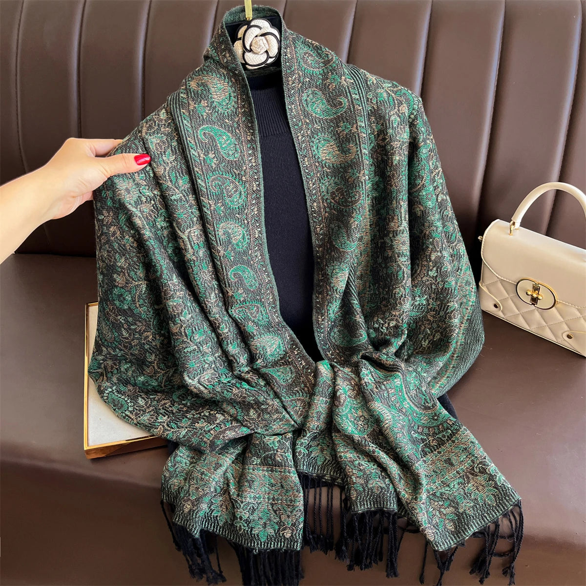 Luxury Winter Scarf/ Pashmina Shawls Wraps Very Soft.