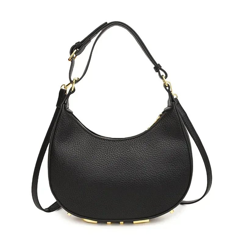 Crescent Single Shoulder Hand/Crossbody Bag Fashionable Commuting Niche Handbag