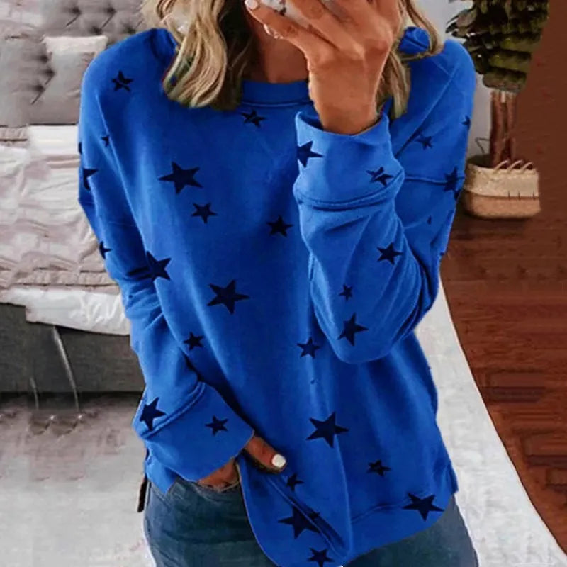 New Star Printing Fashion long-sleeved T-shirt. S-5X