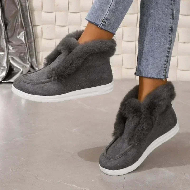 Women Winter Boot Thick Plush Warm Cotton Shoe/Boot . Botines Botas Mujer