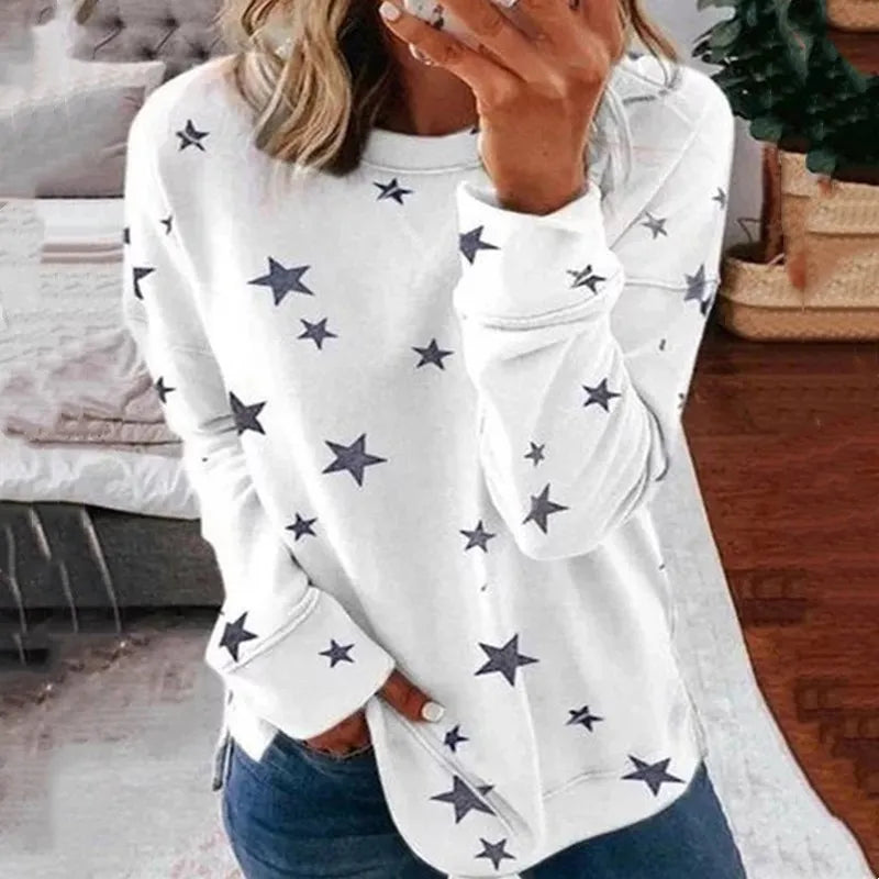 New Star Printing Fashion long-sleeved T-shirt. S-5X