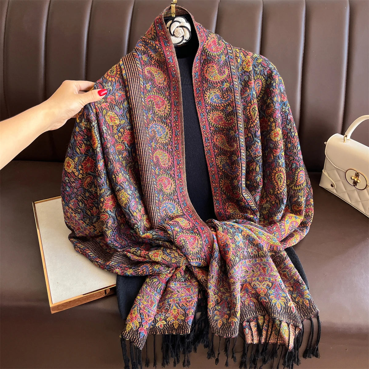 Luxury Winter Scarf/ Pashmina Shawls Wraps Very Soft.