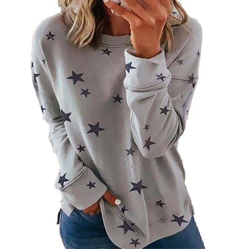 New Star Printing Fashion long-sleeved T-shirt. S-5X