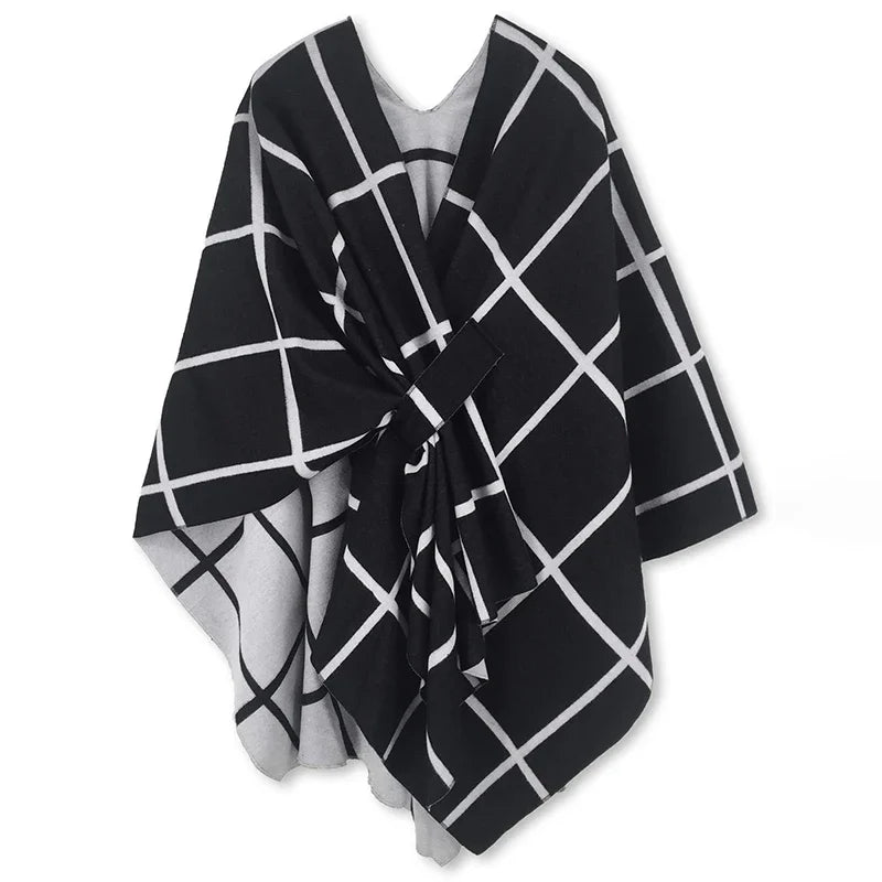 New Poncho Luxury Winter Warm And Fashionable Comfortable luxury designer Poncho/Shawl .