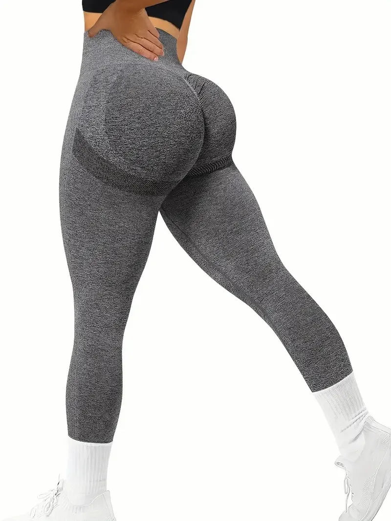 High Waist Yoga Pant Active wear for Running Cycling and Gym Hip Lifting and Slimming Leggings