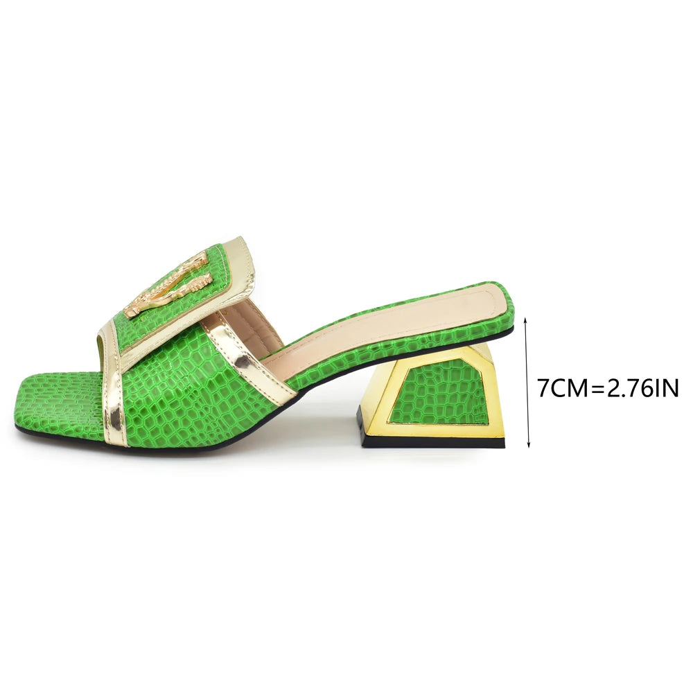 New Ladies Dress Shoes Decorated with open Toe Luxury Sandals