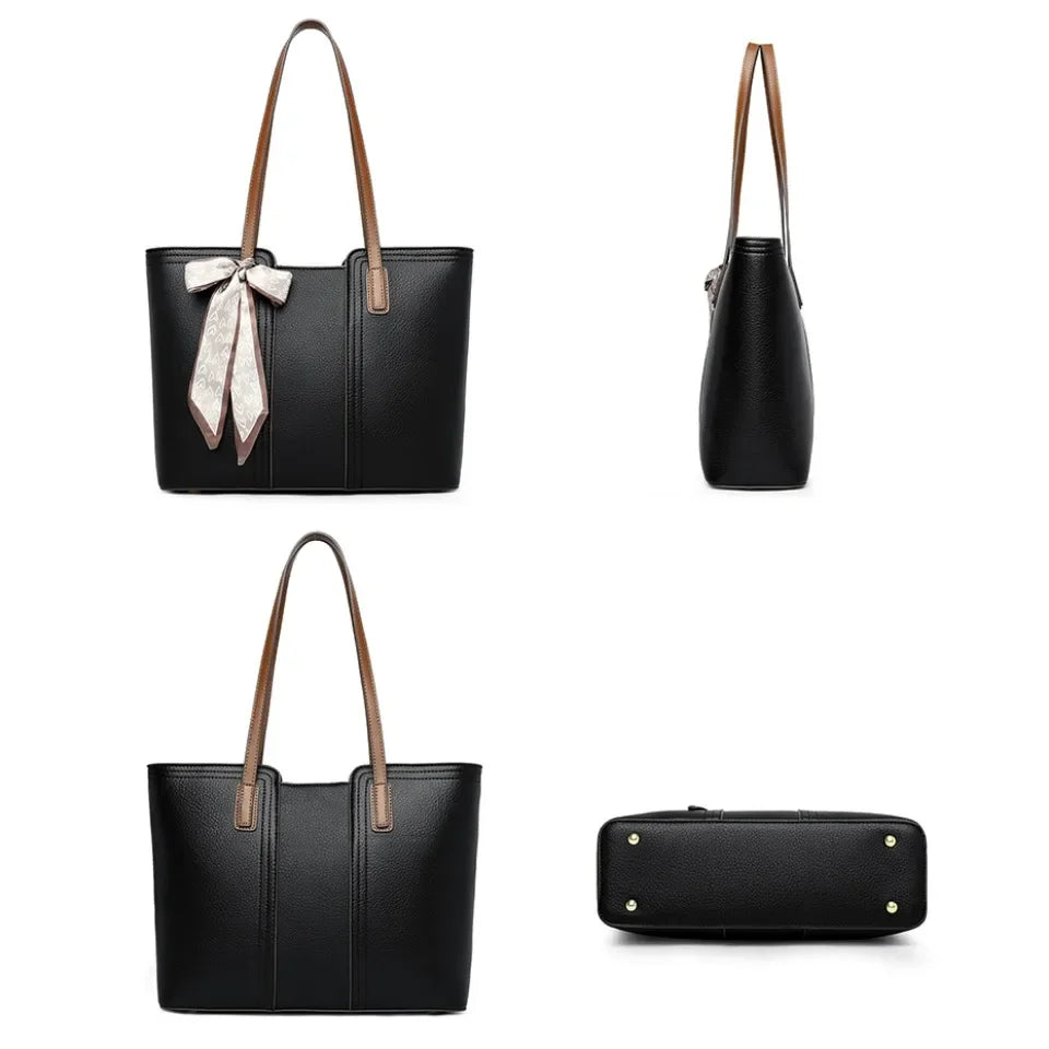 High Quality Leather Elegant Designer Ladies Luxury Handbag