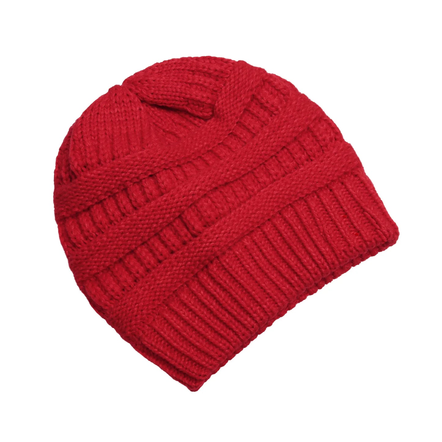 25 Color Solid Beanies Women Knitted Beanie Hat Fashion Autumn Winter Warm Hats Skullies Wool Cap for Women Wholesale