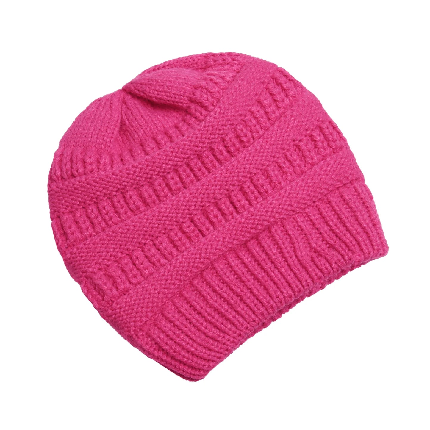 25 Color Solid Beanies Women Knitted Beanie Hat Fashion Autumn Winter Warm Hats Skullies Wool Cap for Women Wholesale