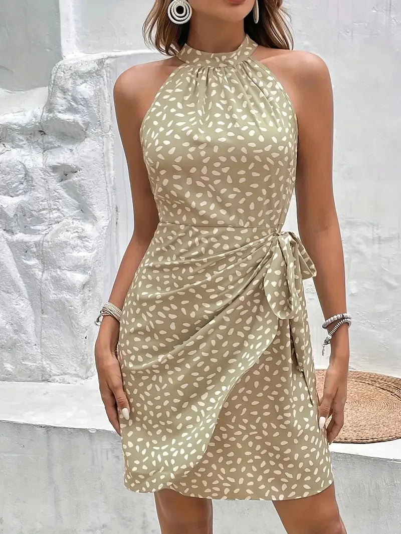 Women's Print Floral Dress Fashion Elegant Dress . S-2X