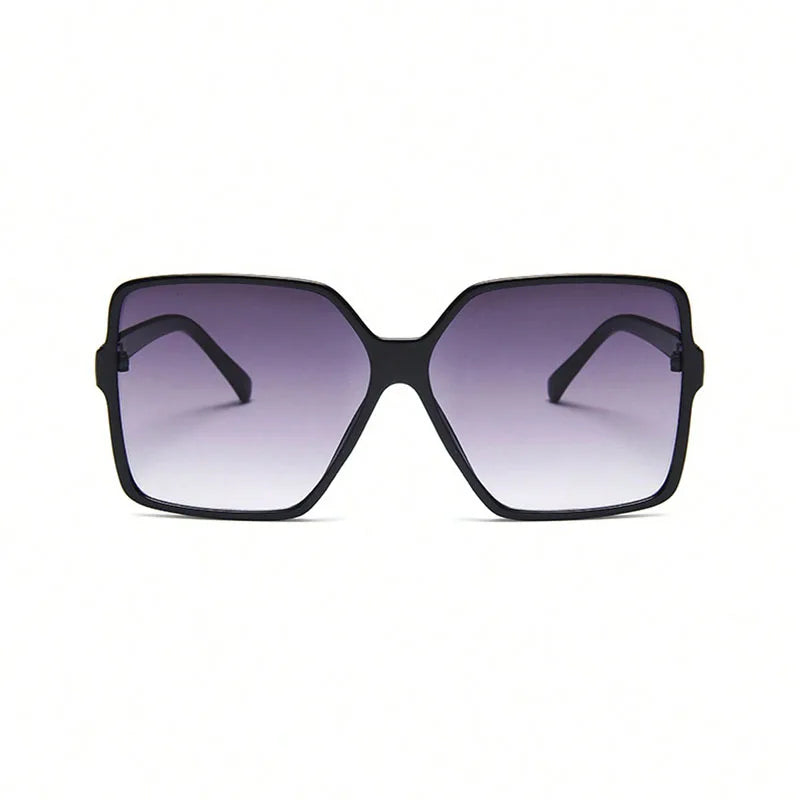 Oversize Square Sunglasses Women Retro Fashion Personality Gradient Black Female Outdoor Shades