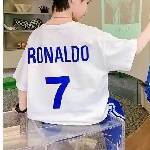 Kids Fashion 3pcs Casual Sport T-shirts+pants+Shoulder Bag Children Outfit.