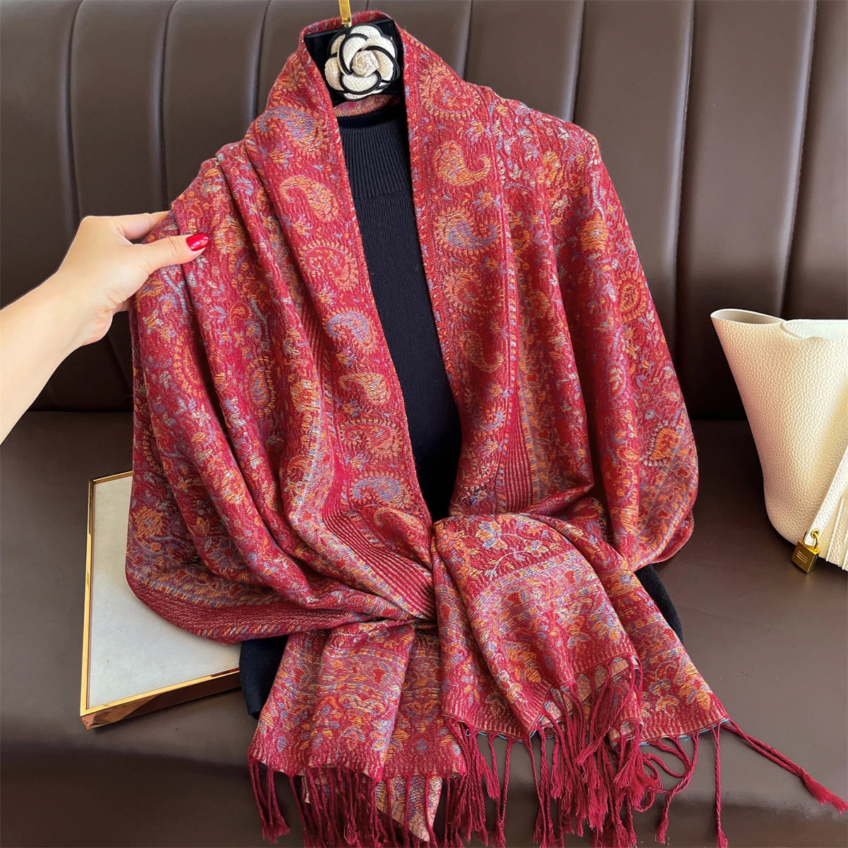 Luxury Winter Scarf/ Pashmina Shawls Wraps Very Soft.