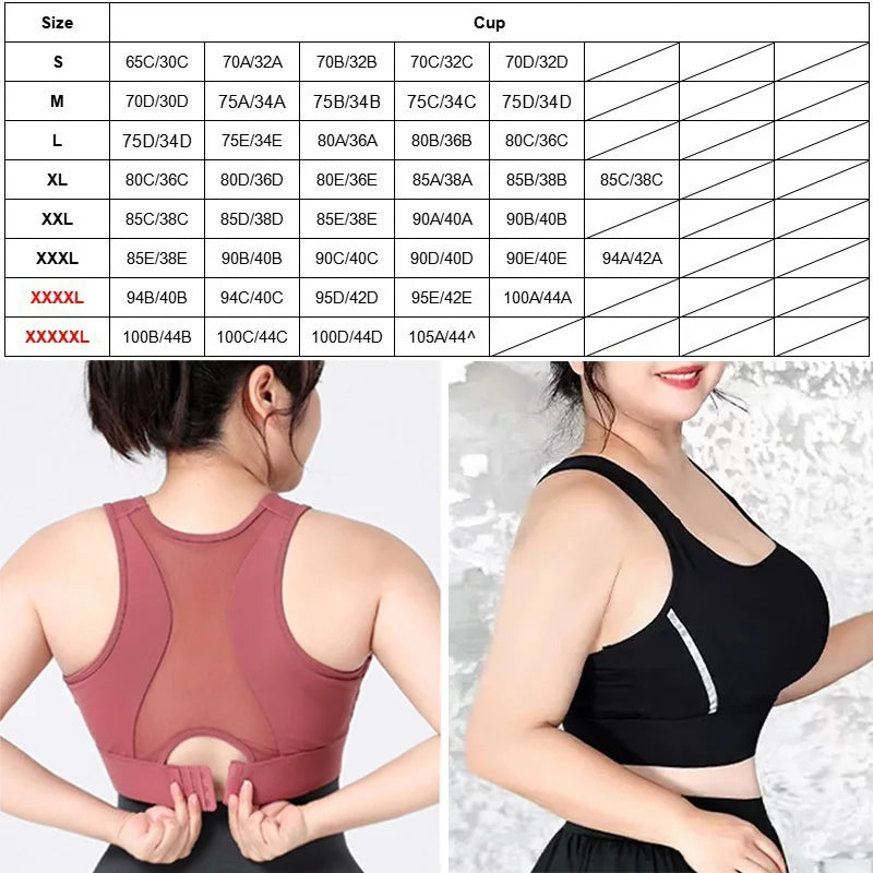 Quality Sports Bra /Yoga Tank SZ S-5XL