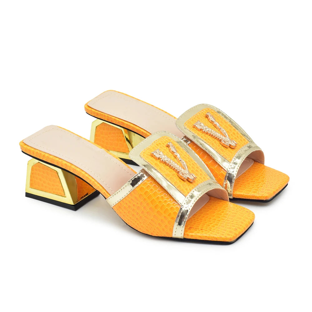 New Ladies Dress Shoes Decorated with open Toe Luxury Sandals