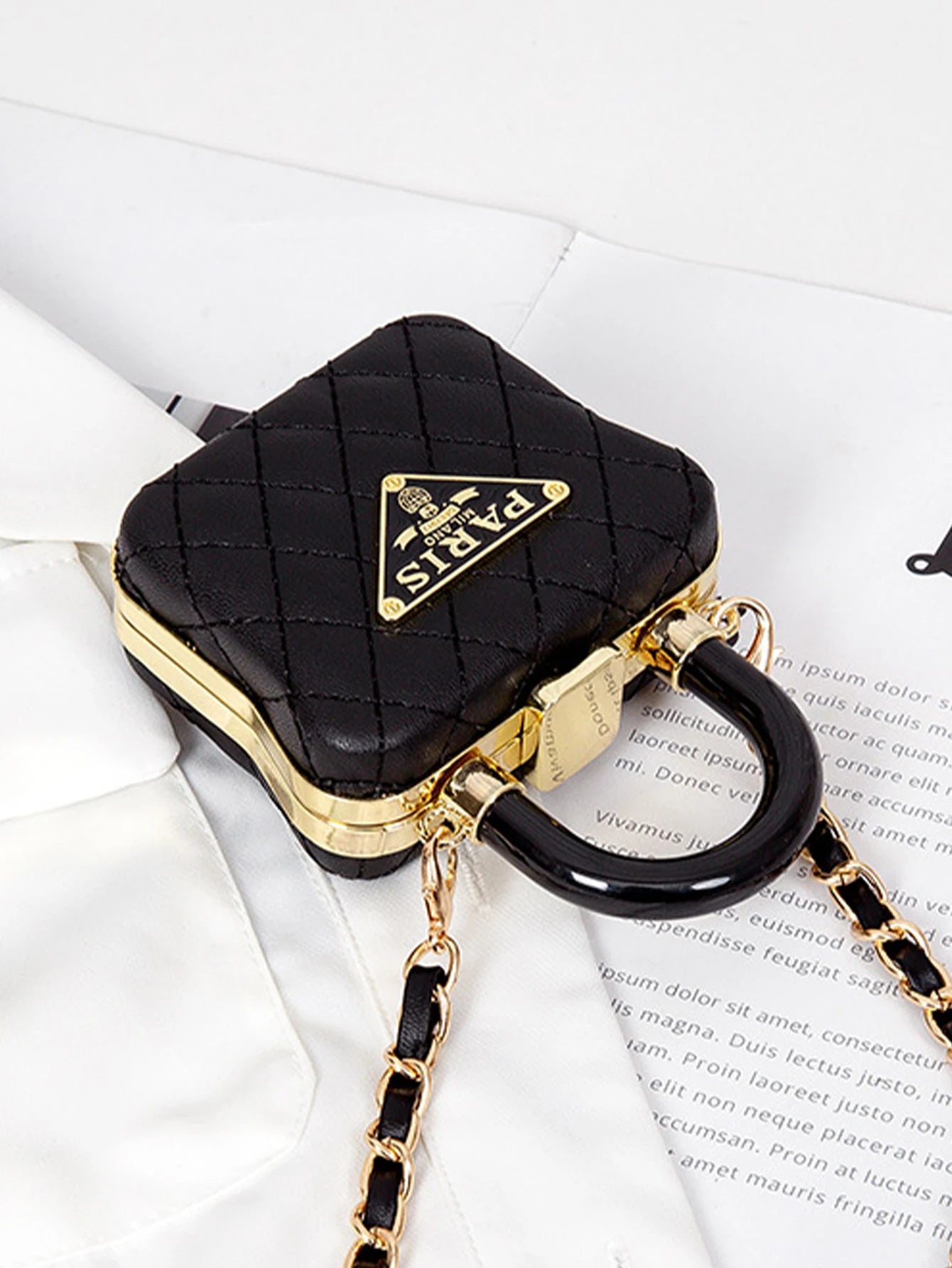 Mini lipstick Niche Cross body bag box, exquisite and versatile mini bag,