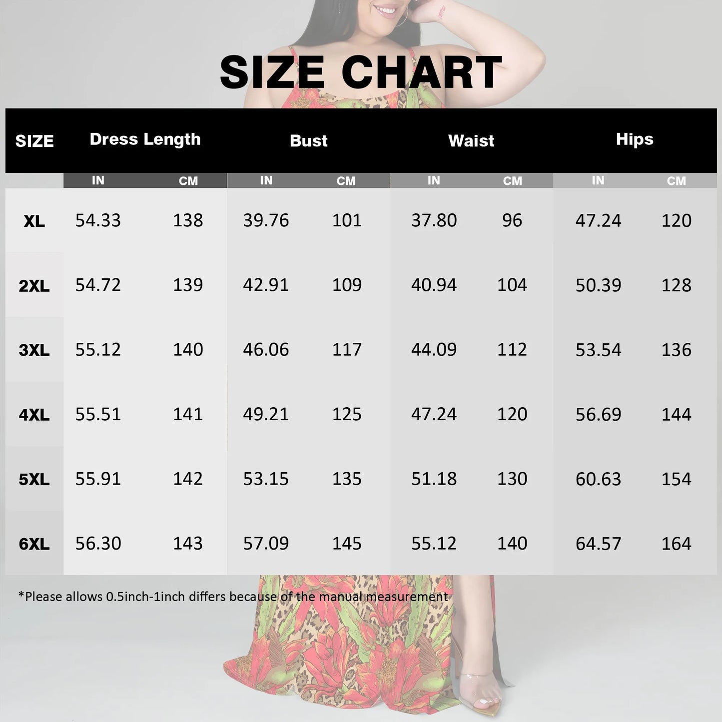 Plus Size Print Maxi Dress .