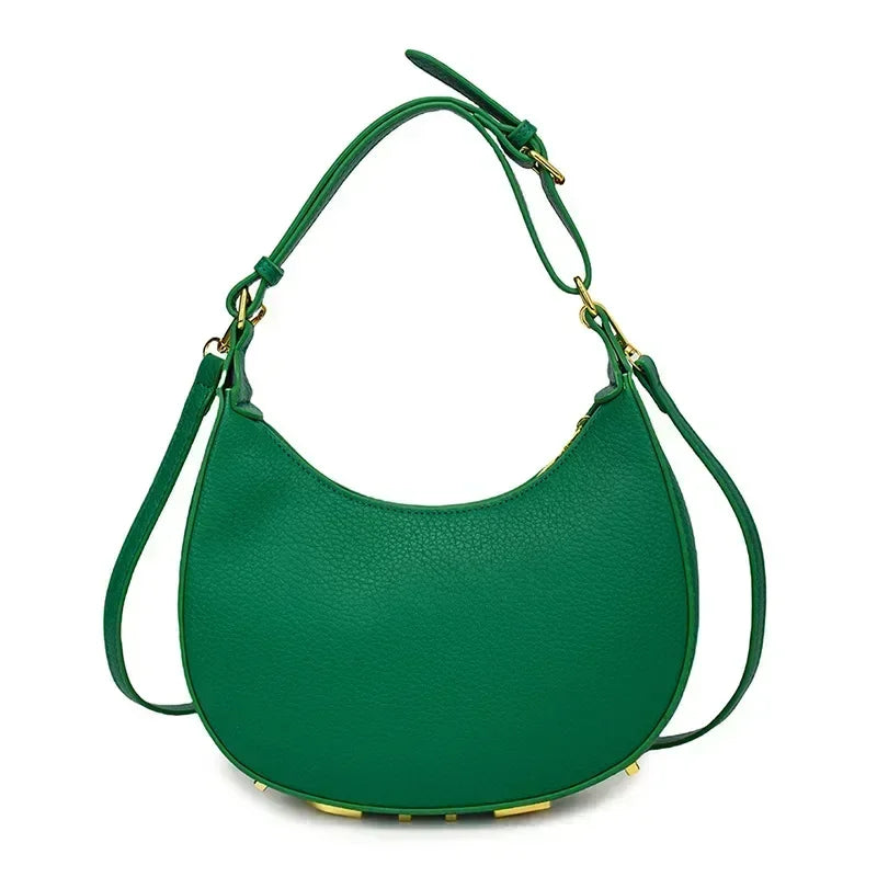 Crescent Single Shoulder Hand/Crossbody Bag Fashionable Commuting Niche Handbag