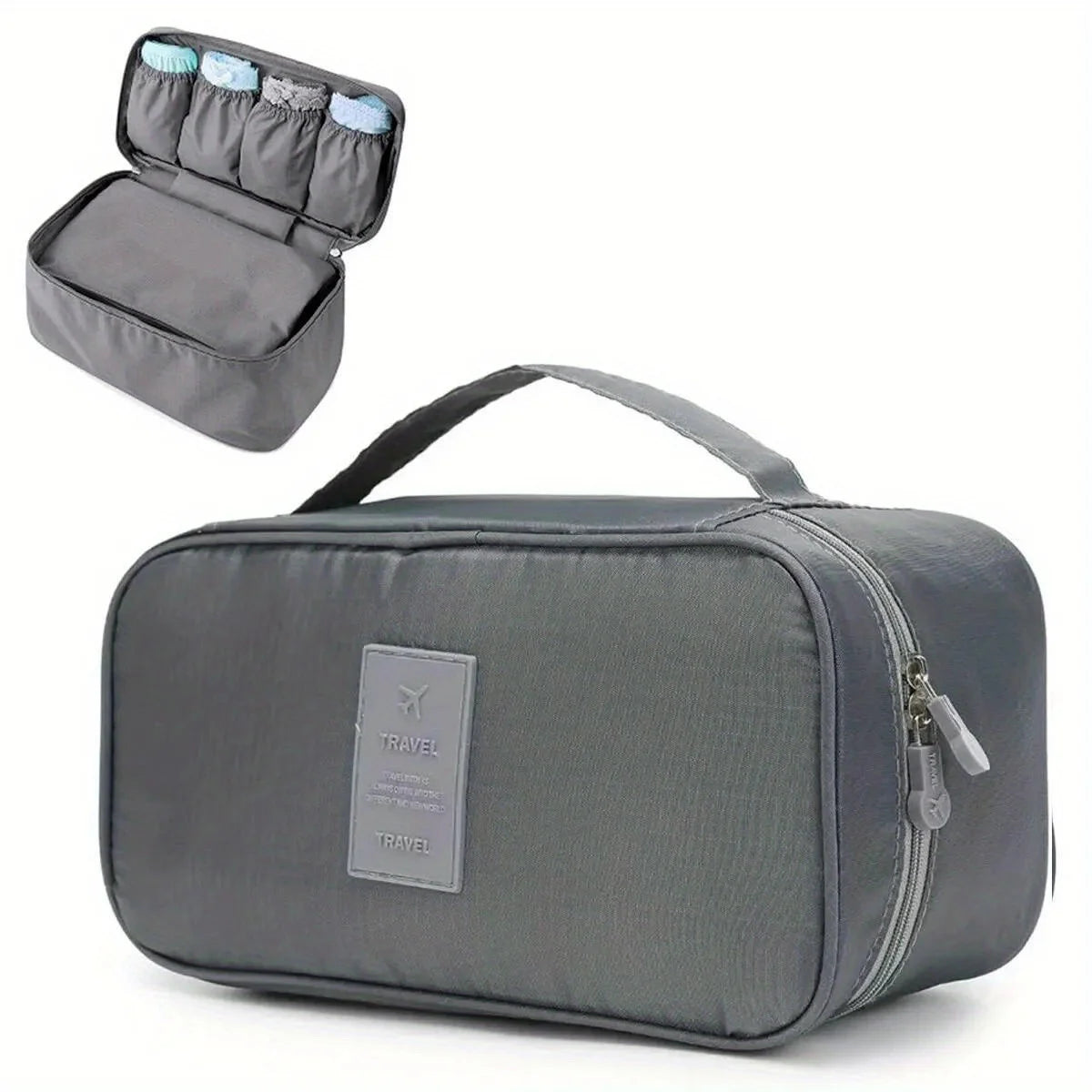 Travel Toiletry Organizer Bag - Multi-Function Storage