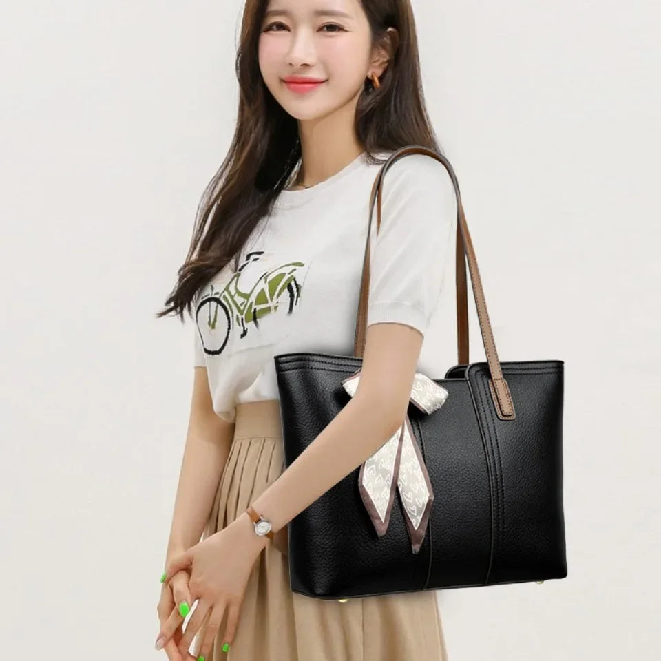 High Quality Leather Elegant Designer Ladies Luxury Handbag
