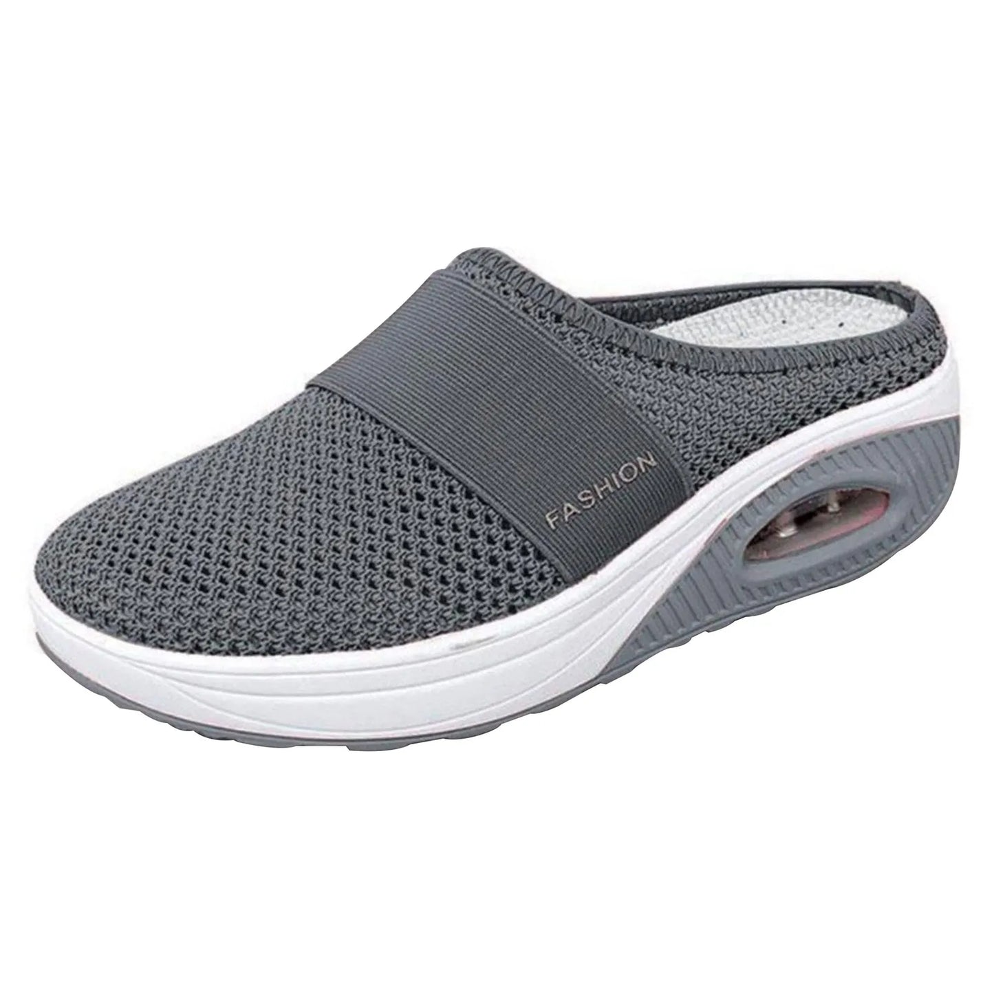 Slip-On Women's Walking Sandals,Breathable Mesh Casual Breathable With Arch Support And Thickened Soft Sole.