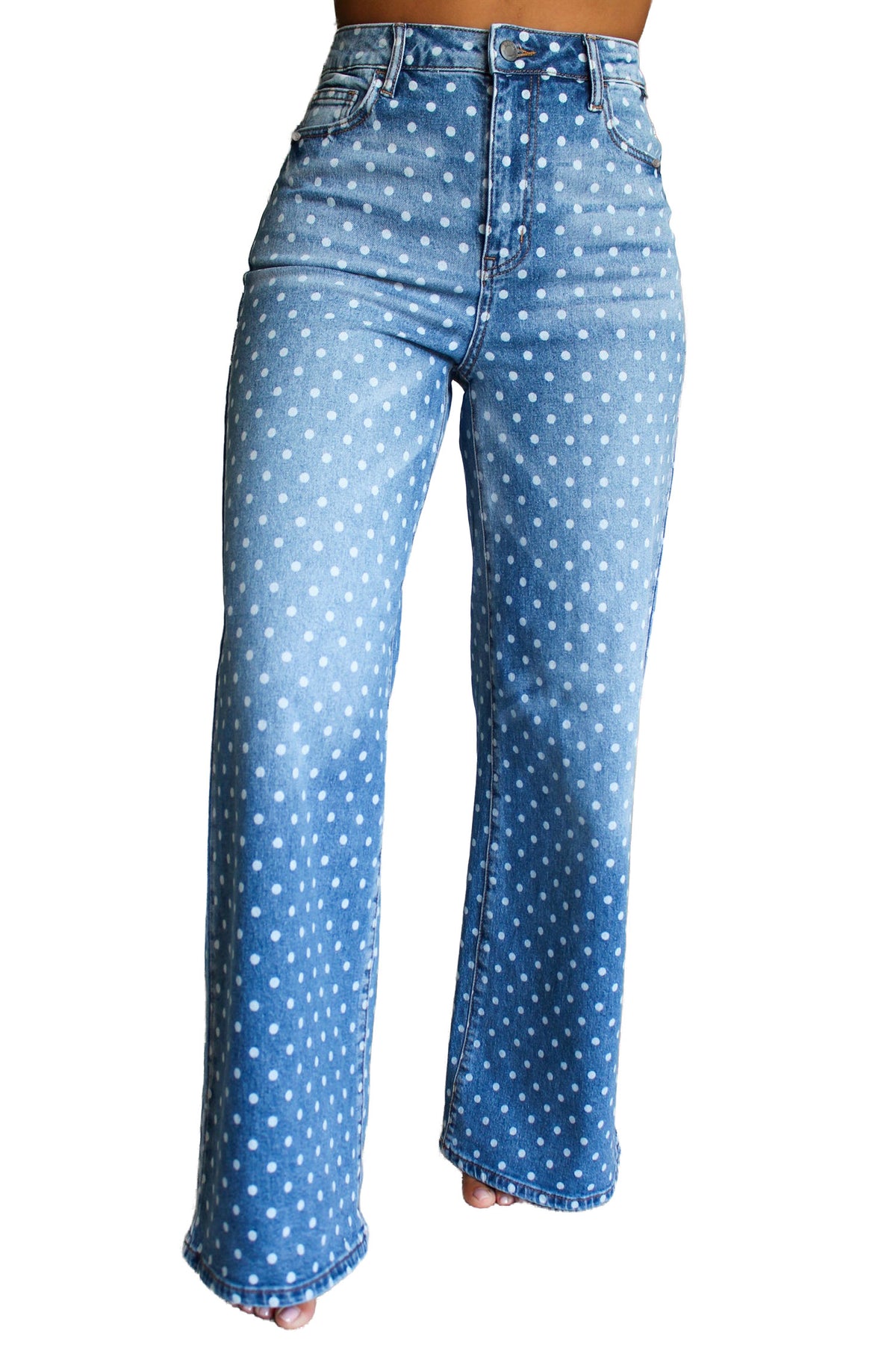 Women's Polka Dot Jeans 4 to 16
