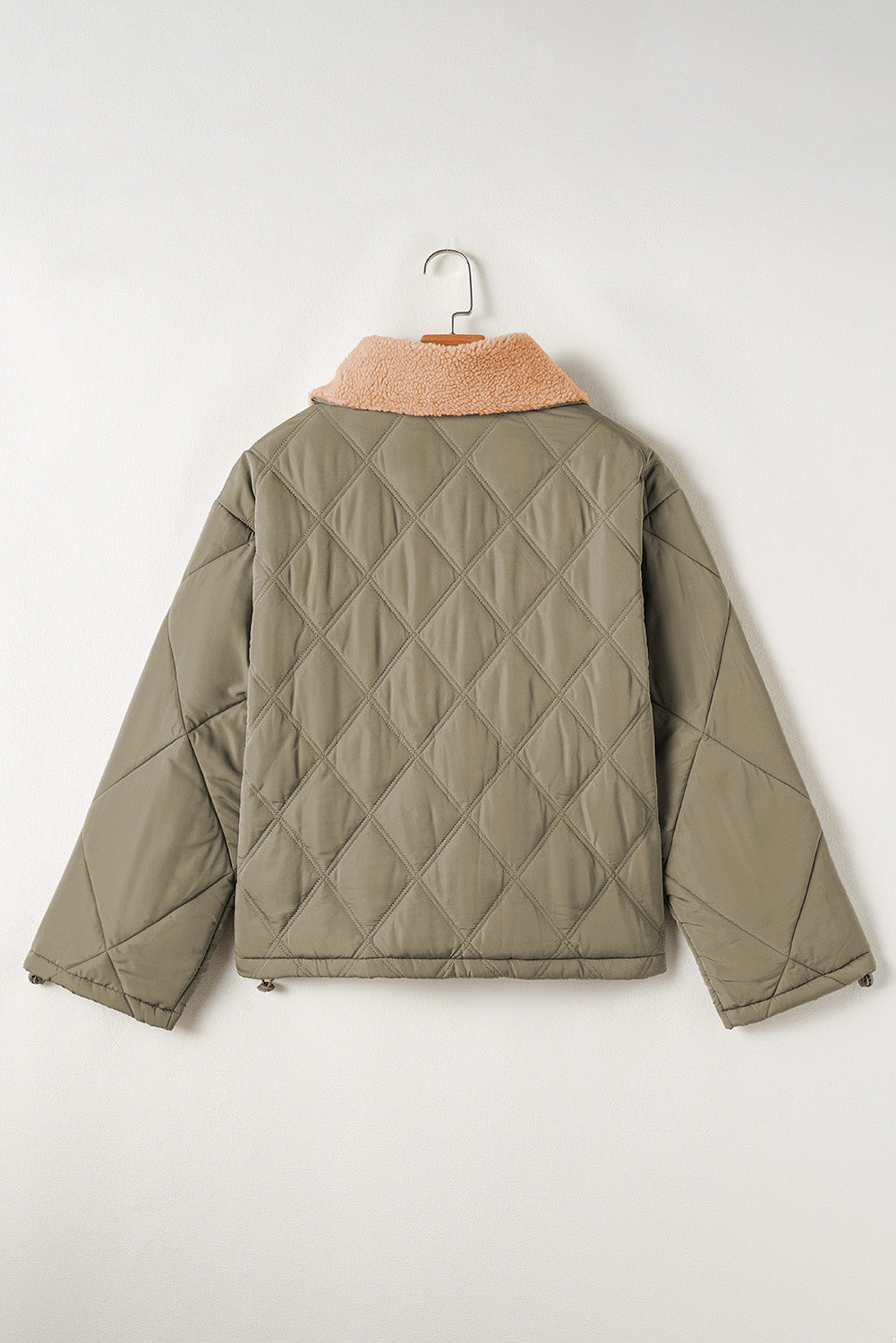 Womens Army Green Puffer Jacket S to XL