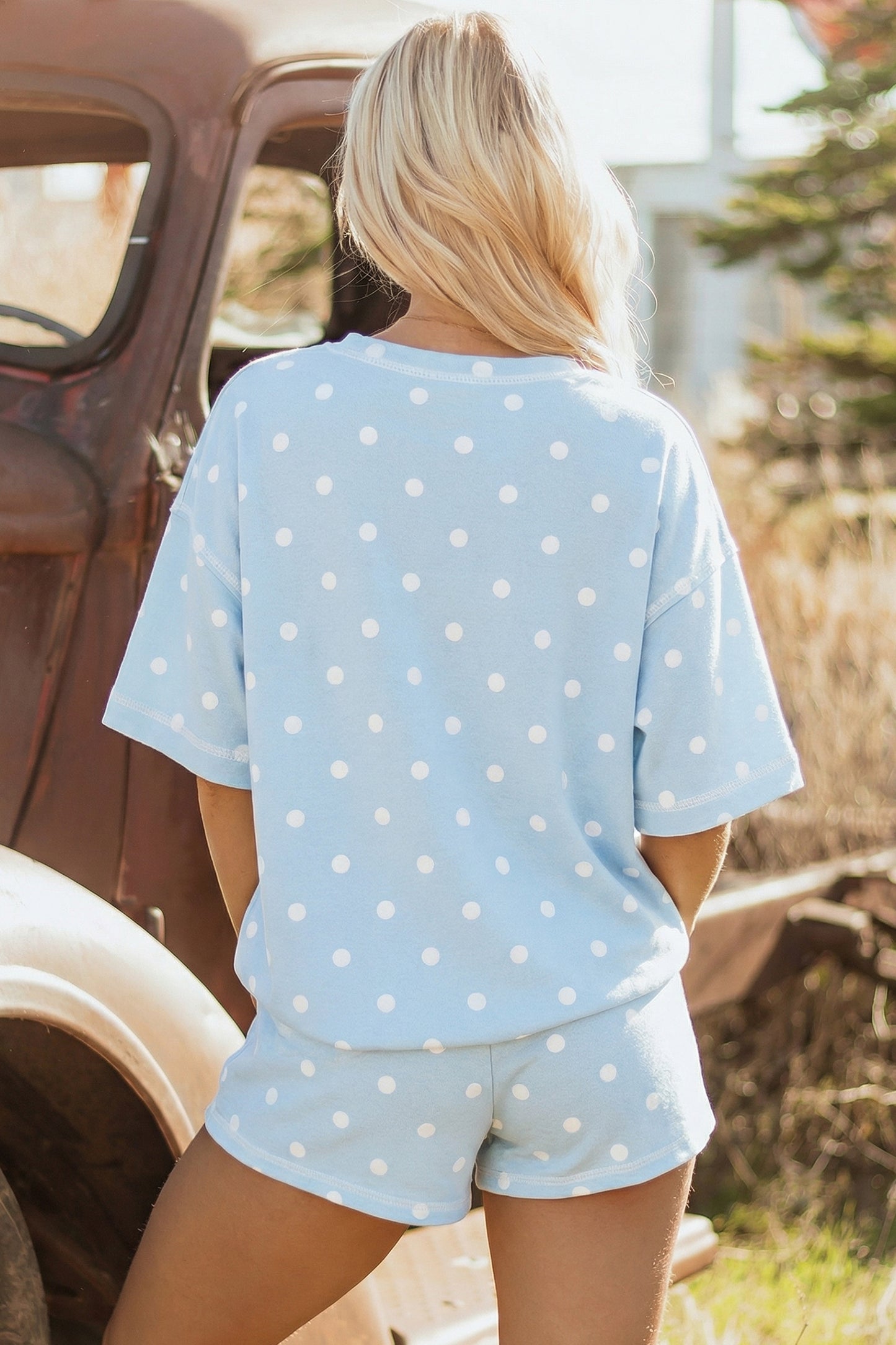 Polka Dot Short Set Women S–XL