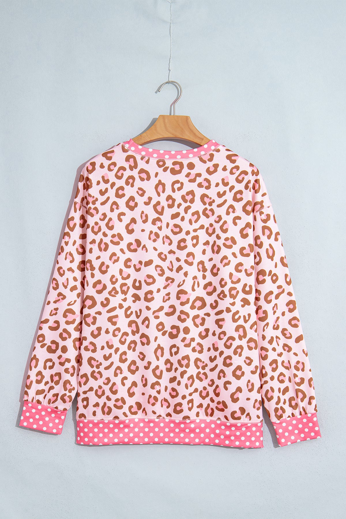 Leopard Print Long Sleeve Top S to XL