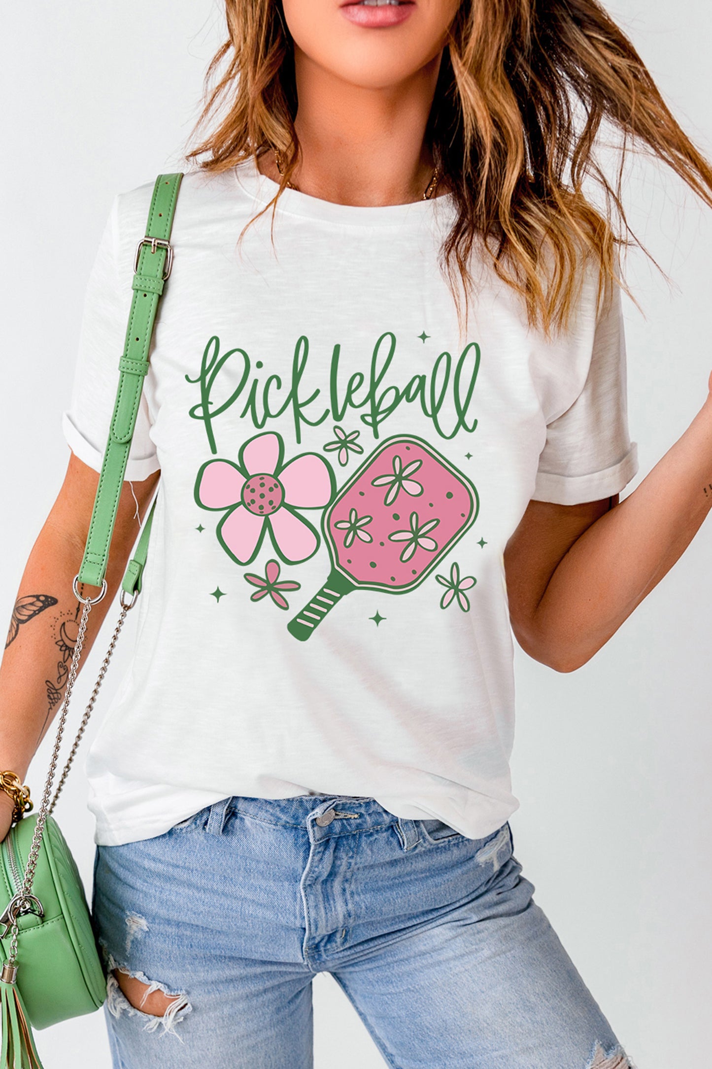 Pickleball Graphic Tee Women S–3XL