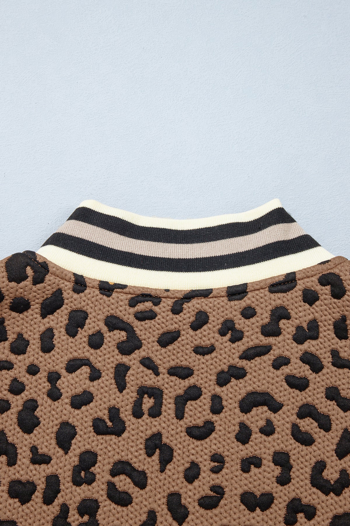 Womens Brown Leopard Print Long Sleeve Top S to XL