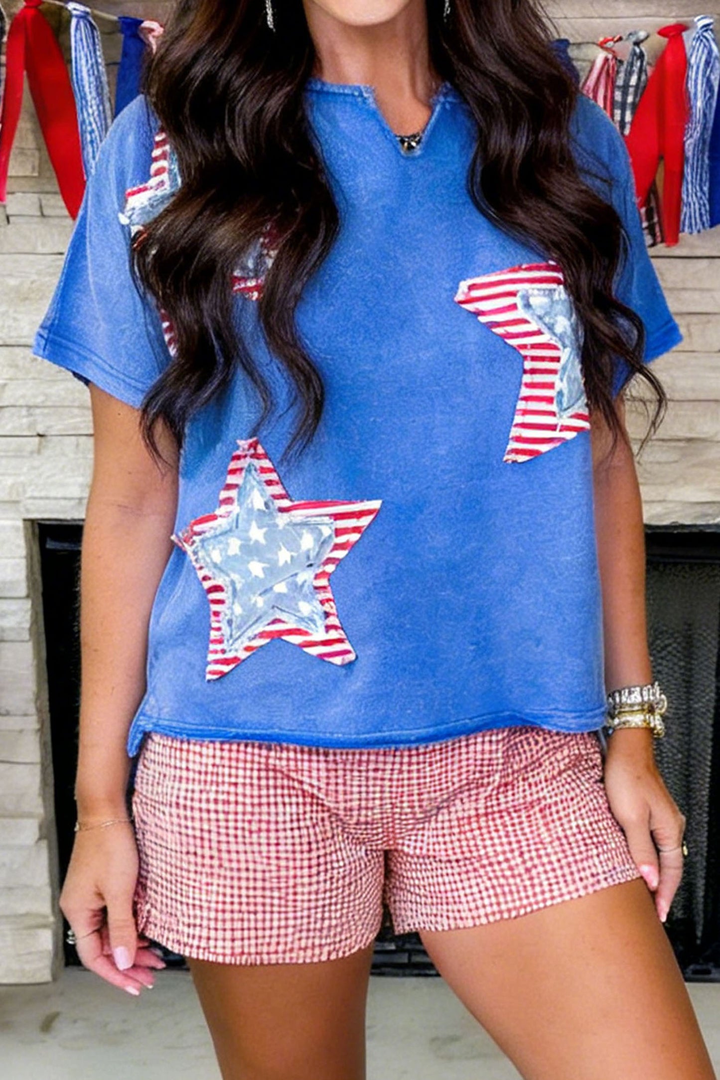 Casual Star Loose Fit Tee Women S–XL