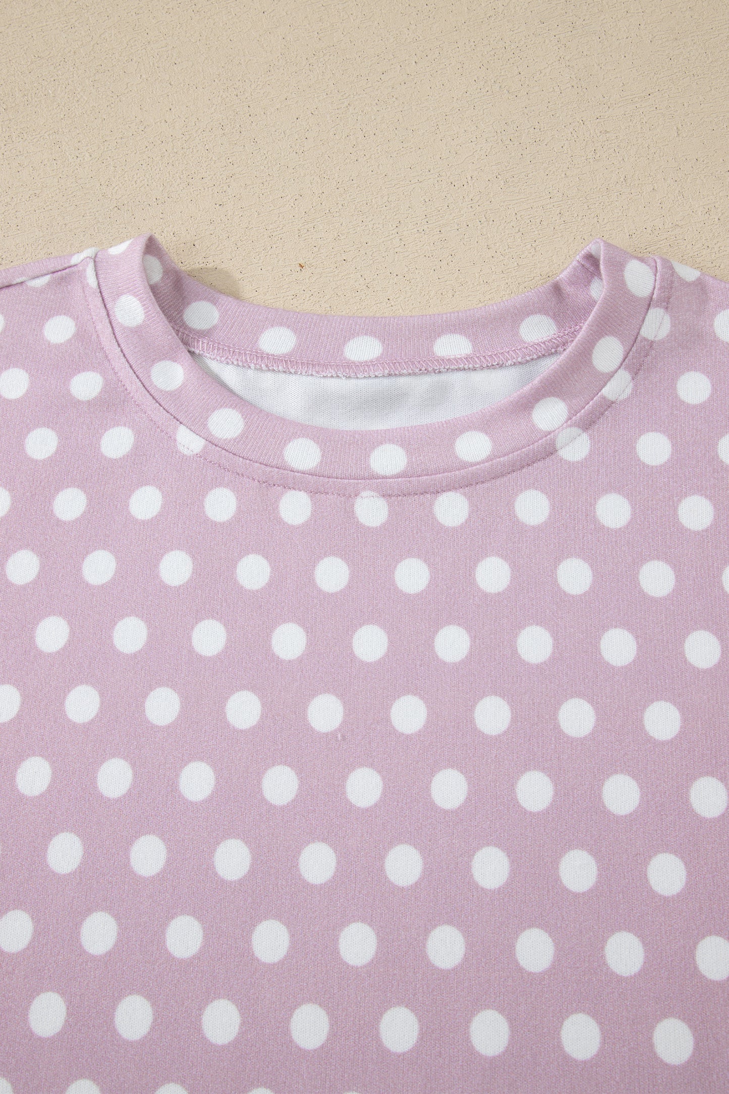 Polka Dot Print Short Set – Women S–2XL